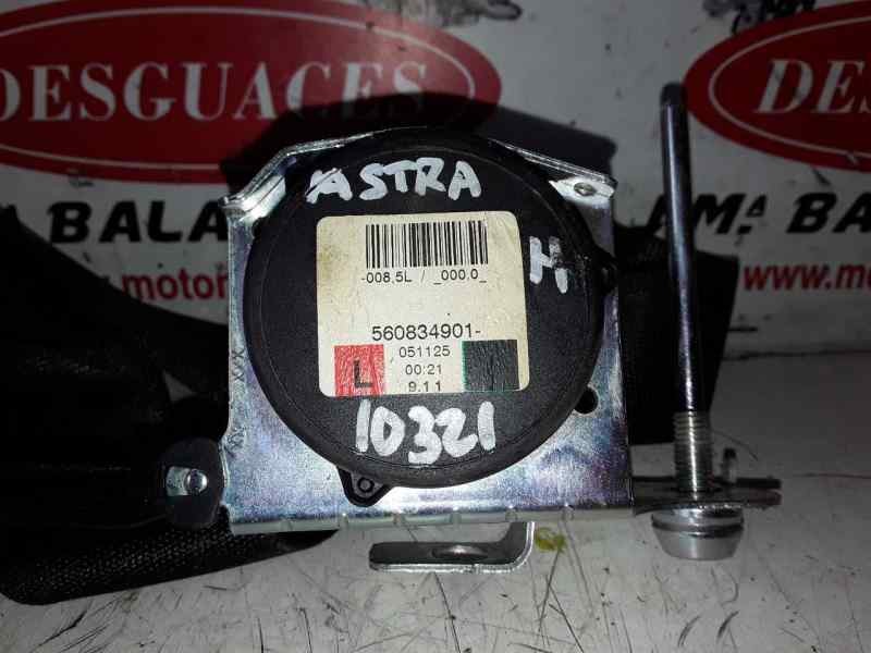 Recambio de cinturon seguridad delantero izquierdo para opel astra h berlina referencia OEM IAM 560834801  