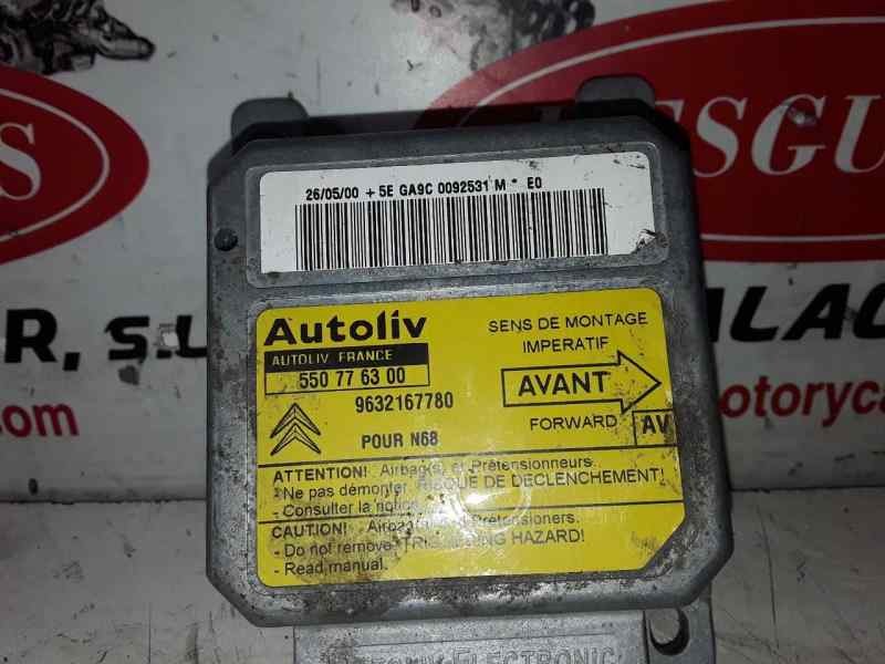 Recambio de centralita airbag para citroen xsara picasso referencia OEM IAM 550776300 / 9632167780  