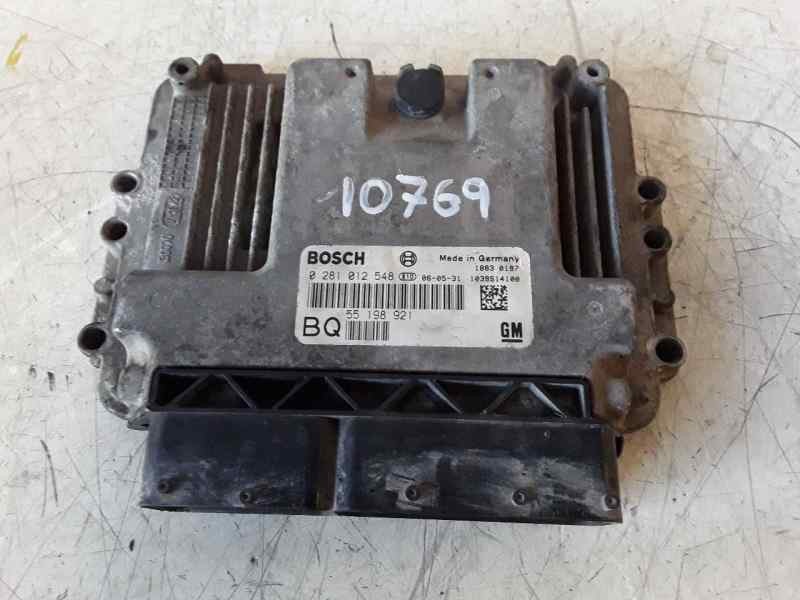 Recambio de centralita motor uce para opel astra h gtc referencia OEM IAM 0281012548 / 55198921  