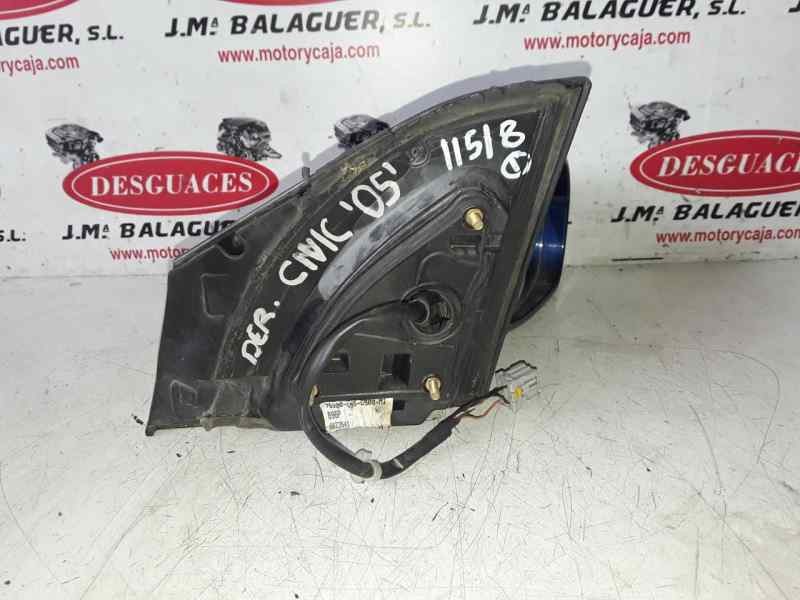 Recambio de retrovisor derecho para honda civic berlina 3 puertas (ep) referencia OEM IAM 76200S5SG500M1  