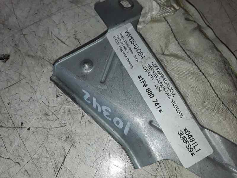 Recambio de airbag cortina delantero izquierdo para seat leon (1p1) referencia OEM IAM BAMPT1257/1P0880741  