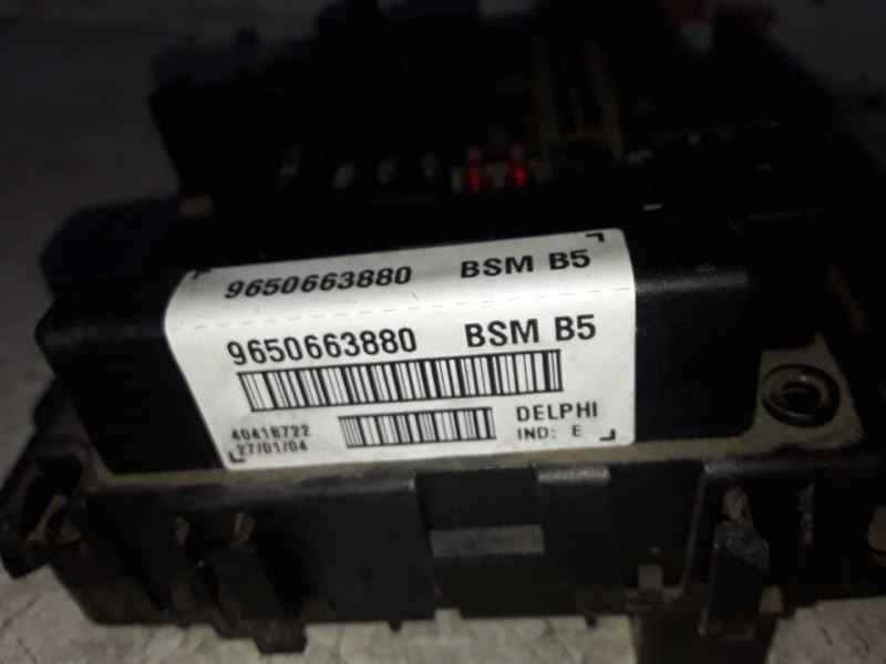 Recambio de caja reles / fusibles para peugeot 307 cc cabrio-coupé (s1)(10.2003) referencia OEM IAM 9650663880  