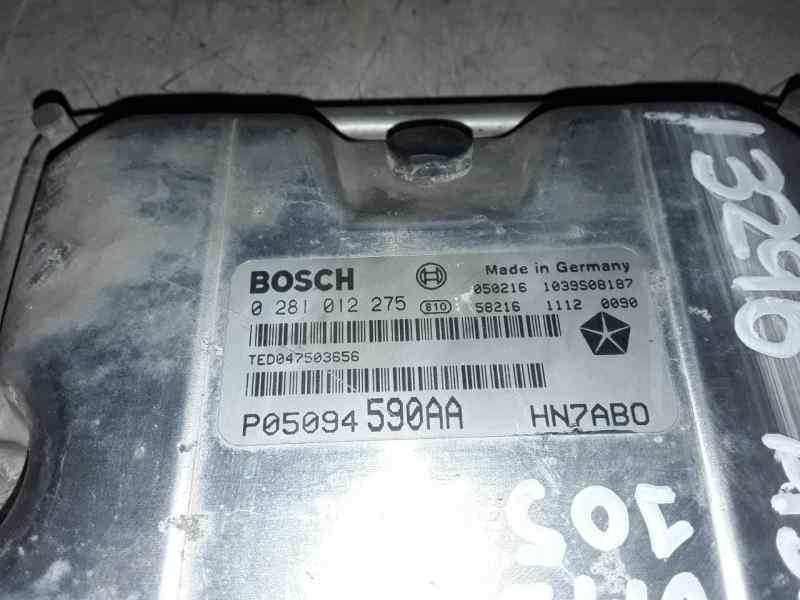 Recambio de centralita motor uce para chrysler voyager gs referencia OEM IAM 0281012275  