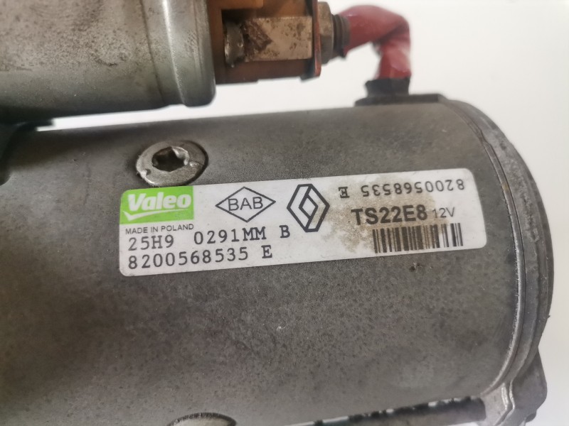 Recambio de motor arranque para renault laguna iii berlina m9r808 referencia OEM IAM TS22E8  