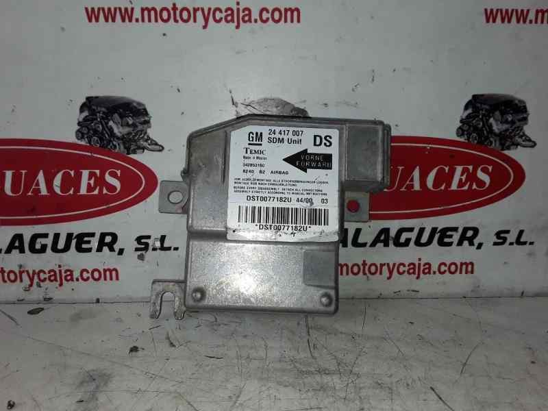 Recambio de centralita airbag para opel corsa c referencia OEM IAM 24417007/342853160  