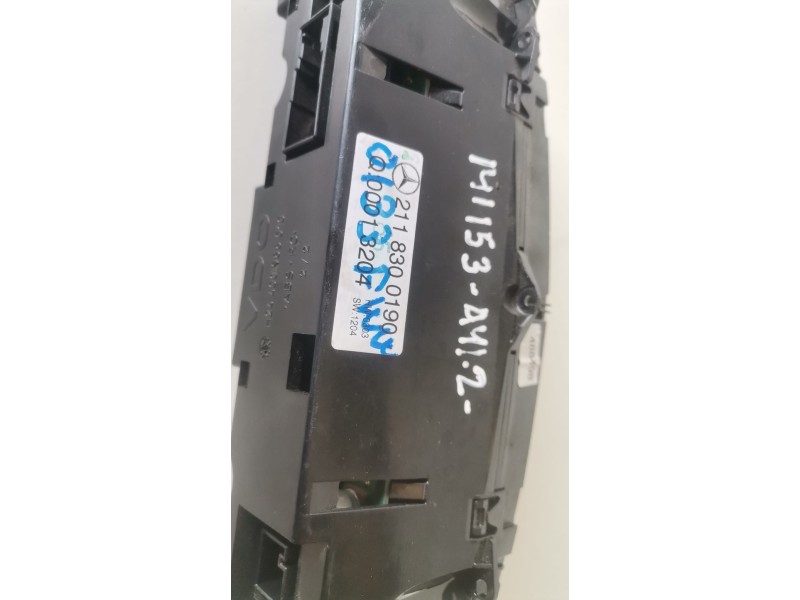 Recambio de mando climatizador para mercedes-benz clase e (bm 211) berlina 648961 referencia OEM IAM 2118300190  