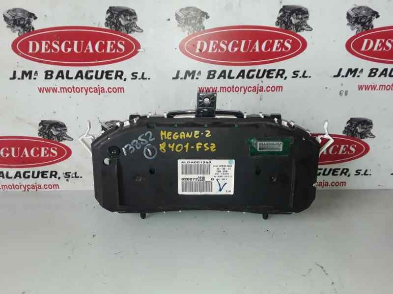 Recambio de cuadro instrumentos para renault megane ii berlina 3p referencia OEM IAM 8200720330G  