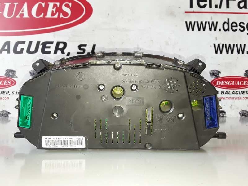 Recambio de cuadro instrumentos para skoda octavia berlina (1u2) asz referencia OEM IAM 1U0920841J / 110080148  