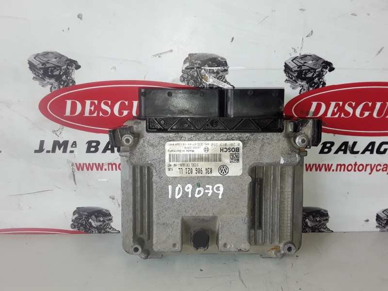 Recambio de centralita motor uce para seat leon (1p1) bkd referencia OEM IAM 03G906021LL / 0281013280 / EDC16U34 / 1039S15976  