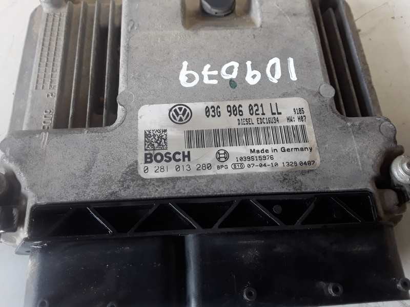 Recambio de centralita motor uce para seat leon (1p1) bkd referencia OEM IAM 03G906021LL / 0281013280 / EDC16U34 / 1039S15976  