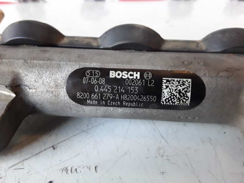 Recambio de rampa inyectora para renault megane ii berlina 3p m9r700 referencia OEM IAM 0445214153 / 8200661279A / H8200426550  