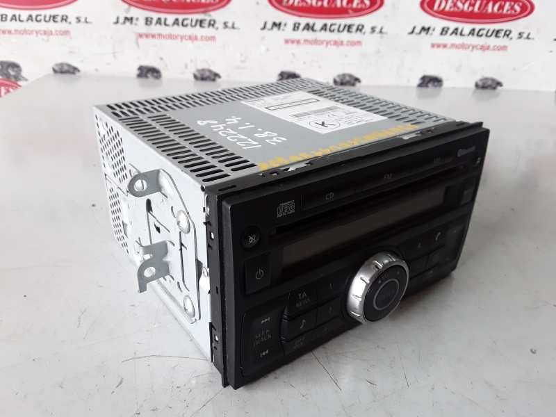 Recambio de sistema audio / radio cd para nissan qashqai (j10) mr20de referencia OEM IAM 28185JD00A  