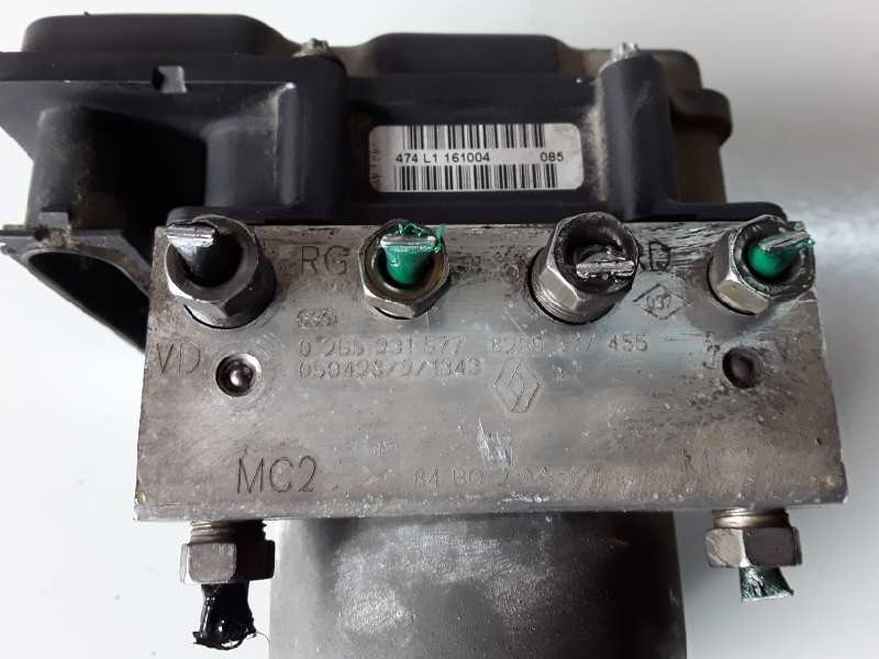 Recambio de abs para renault megane ii berlina 3p f9q800 referencia OEM IAM 0265231577/8200377455/0265800440  