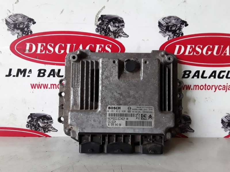 Recambio de centralita motor uce para citroen berlingo combi 9hw referencia OEM IAM 0281012620 / EDC16C34 / 9665594380  