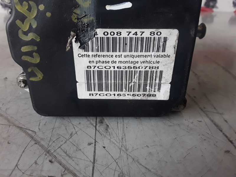 Recambio de abs para fiat ulysse (179) rhr referencia OEM IAM 0265234037 / 9649988180 / 1400874780  