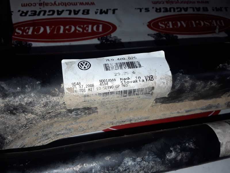 Recambio de puente delantero para volkswagen touareg (7l6) cas referencia OEM IAM 7L0400025 / 7L0499314A  