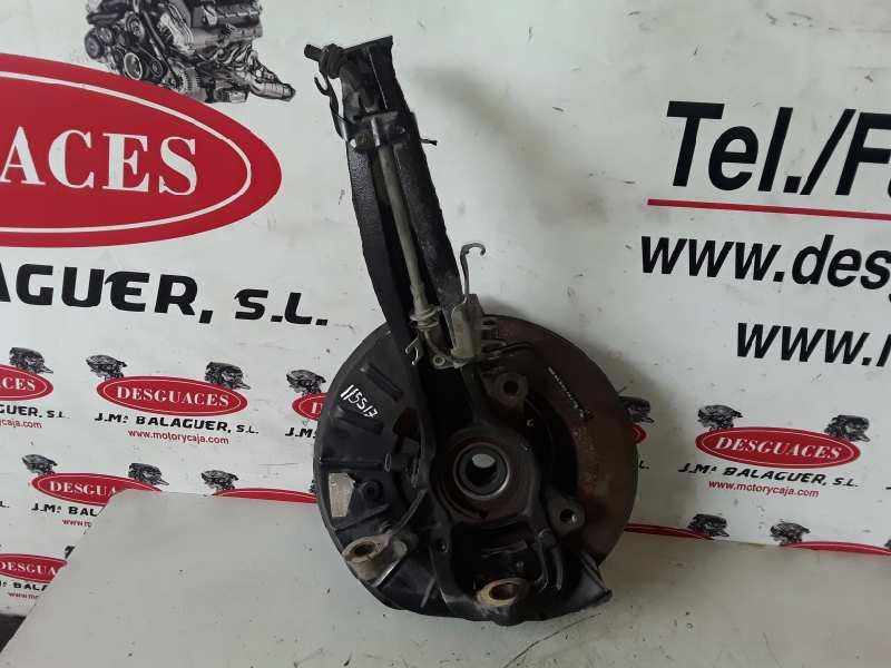 Recambio de mangueta delantera izquierda para volkswagen touareg (7l6) cas referencia OEM IAM 7L0407257A / 0986479248  
