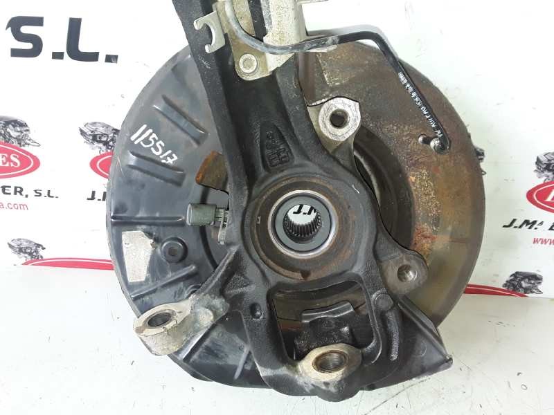 Recambio de mangueta delantera izquierda para volkswagen touareg (7l6) cas referencia OEM IAM 7L0407257A / 0986479248  