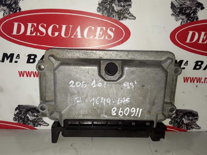 Recambio de centralita motor uce para peugeot 206 nfz referencia OEM IAM 0261206032 / 9633234280 / MP7.2  