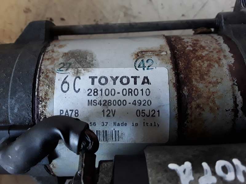 Recambio de motor arranque para toyota rav4 (a3) 2adftv referencia OEM IAM 281000R010 / MS4280004920  