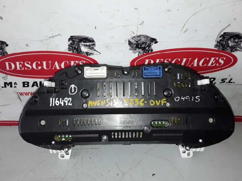 Recambio de cuadro instrumentos para toyota avensis berlina (t25) 2adftv referencia OEM IAM 8380005851B / MB2574305632  