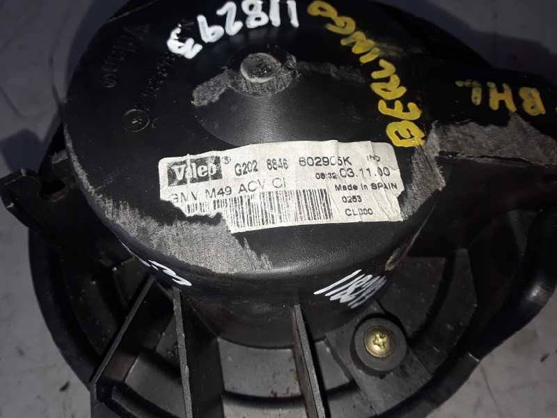 Recambio de ventilador calefaccion para citroen berlingo wjz referencia OEM IAM G202 / 602905K  