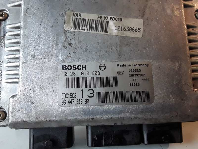 Recambio de centralita motor uce para citroen c5 berlina rhz referencia OEM IAM 0281010808 / EDC15C2 / 9644721080  