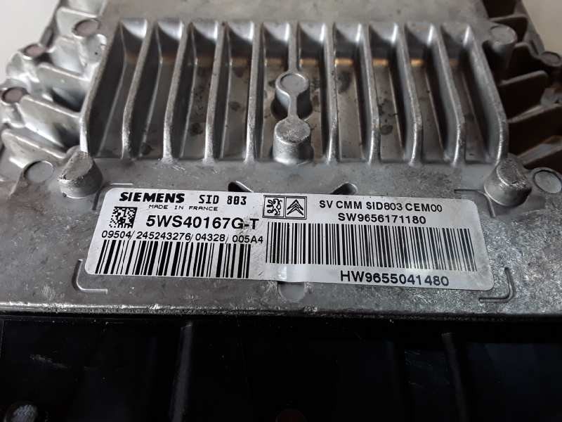 Recambio de centralita motor uce para peugeot 407 rhr referencia OEM IAM 5WS40167GT  