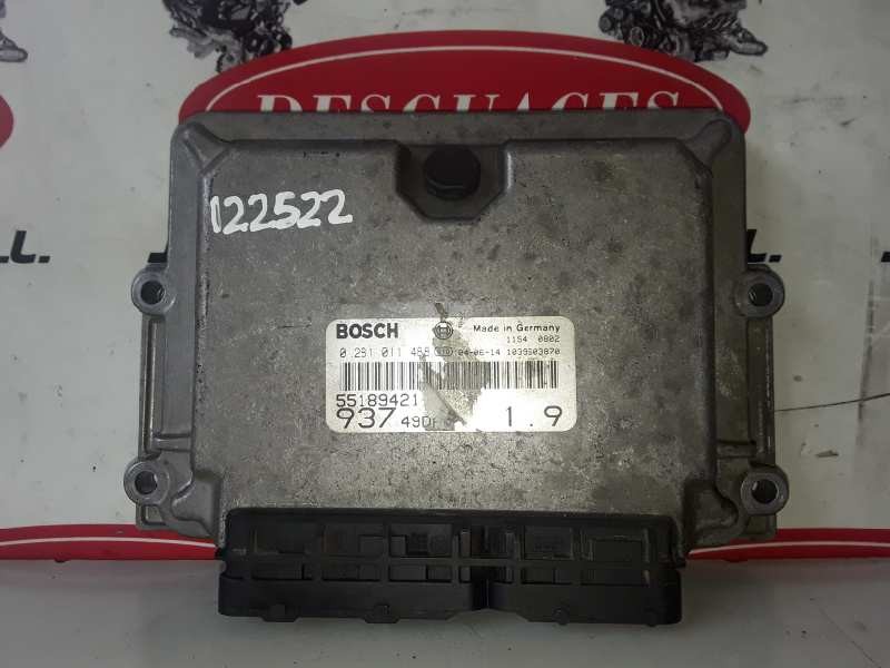Recambio de centralita motor uce para alfa romeo 147 (190) 937a2000 referencia OEM IAM 0281011488 / 55189421  
