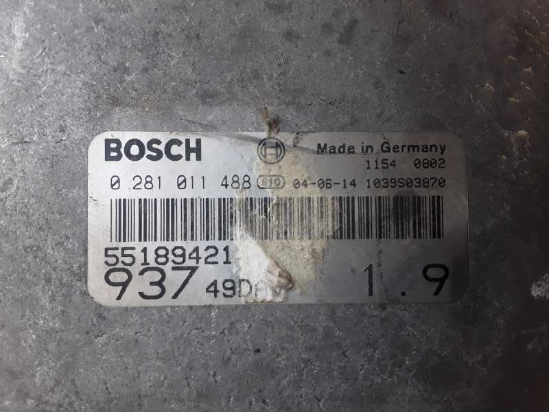 Recambio de centralita motor uce para alfa romeo 147 (190) 937a2000 referencia OEM IAM 0281011488 / 55189421  