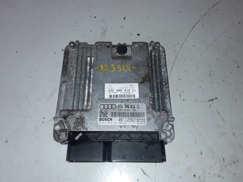 Recambio de centralita motor uce para audi a4 berlina (8e) blb referencia OEM IAM 03G906016CL / EDC16U31 / 0281012267  