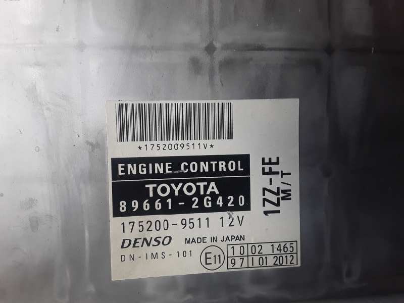 Recambio de centralita motor uce para toyota celica (t23) referencia OEM IAM 896612G420 / 1752009511  
