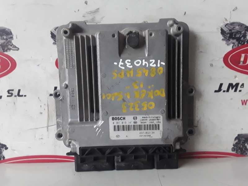 Recambio de centralita motor uce para dacia dokker k9k6 referencia OEM IAM 0281019147 / 237102213R / 1039S57881  
