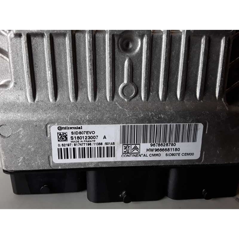 Recambio de centralita motor uce para peugeot 5008 9h05 / 9hr referencia OEM IAM SID807EVO / S180123007A / 9678628780 / HW966668
