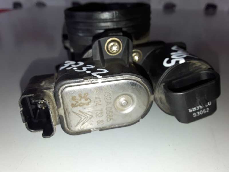 Recambio de caja mariposa para peugeot 206 kfw referencia OEM IAM 9642473280  