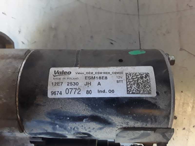Recambio de motor arranque para peugeot 2008 hnz referencia OEM IAM ESM18E8 / 9674077280  