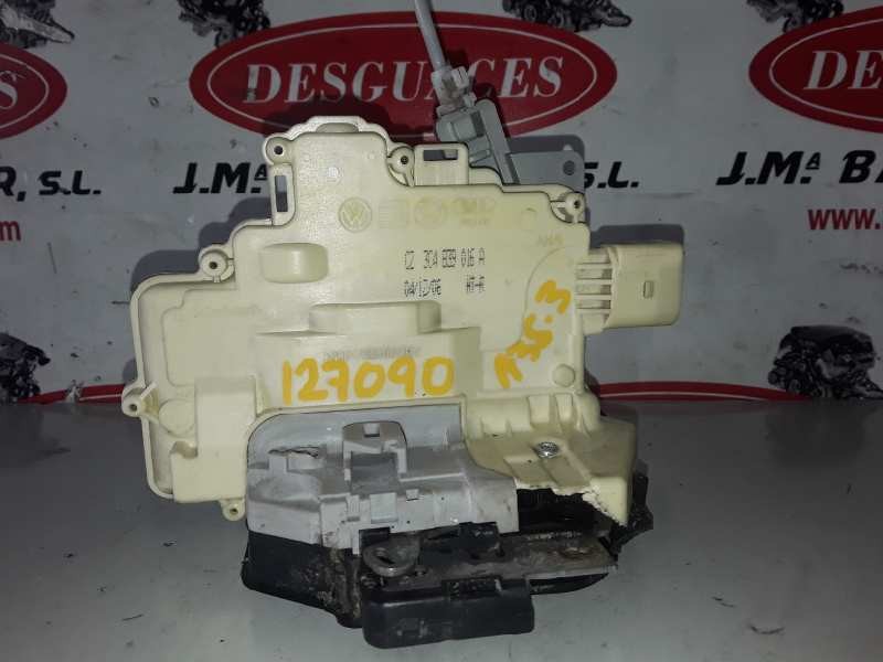 Recambio de cerradura puerta trasera derecha para audi q7 (4l) bug referencia OEM IAM 3C4839016A  