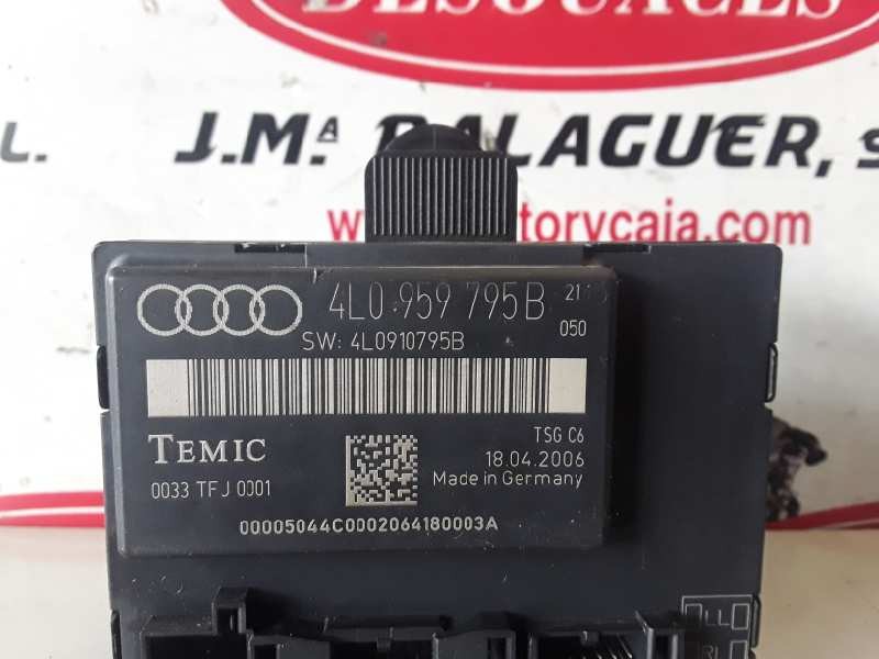 Recambio de modulo confort para audi q7 (4l) bug referencia OEM IAM 4L0959795B / 4L0910795B  