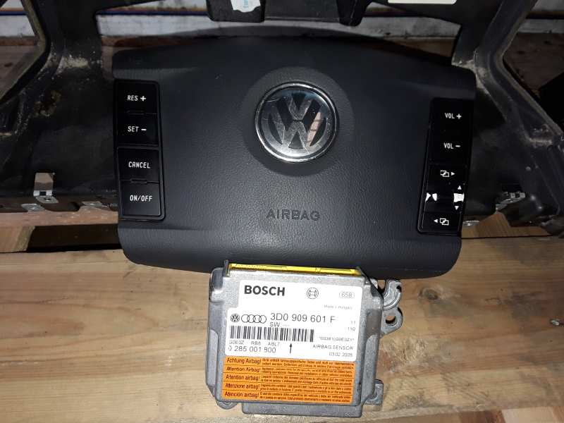 Recambio de kit airbag para volkswagen touareg (7la) bac referencia OEM IAM 8E0953541D / 7L0880202 / 7L6880201DA / 3D0909601F  
