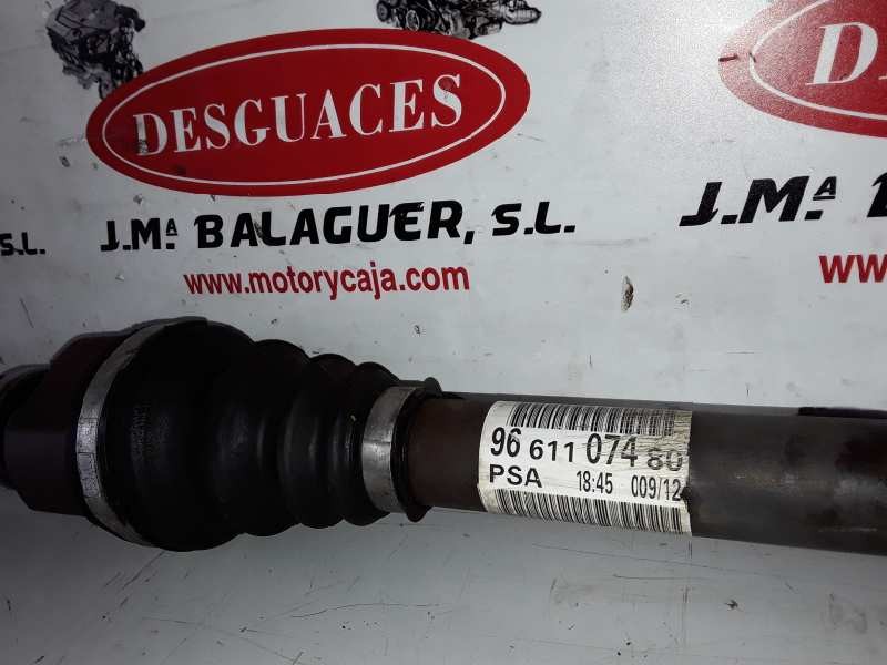 Recambio de transmision delantera derecha para peugeot 5008 9h05 / 9hr referencia OEM IAM 9661107480  