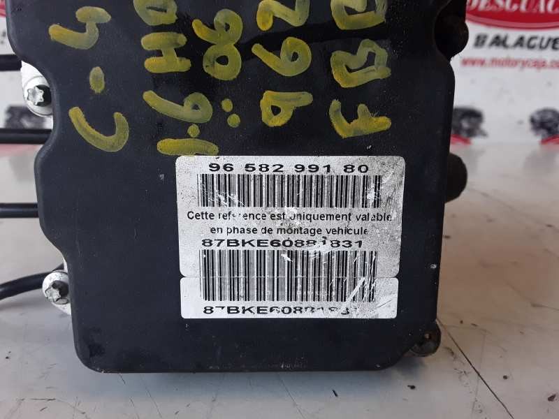 Recambio de abs para citroen c4 berlina 9hy (dv6ted4) referencia OEM IAM 0265234395 / 9649988180 / 0265950517 / 9658299180  