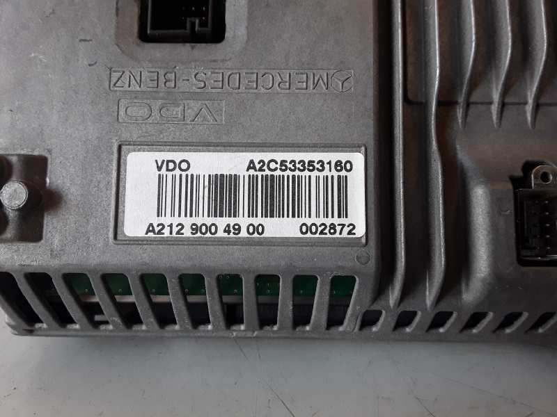 Recambio de pantalla multifuncion para mercedes-benz clase e (bm 212) lim. 651924 referencia OEM IAM A2C53353160 / A2129004900 /