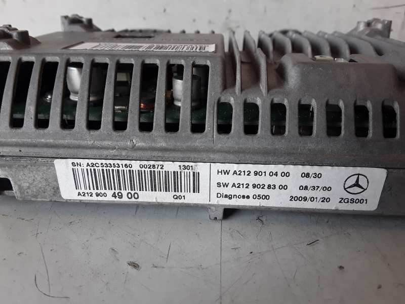 Recambio de pantalla multifuncion para mercedes-benz clase e (bm 212) lim. 651924 referencia OEM IAM A2C53353160 / A2129004900 /