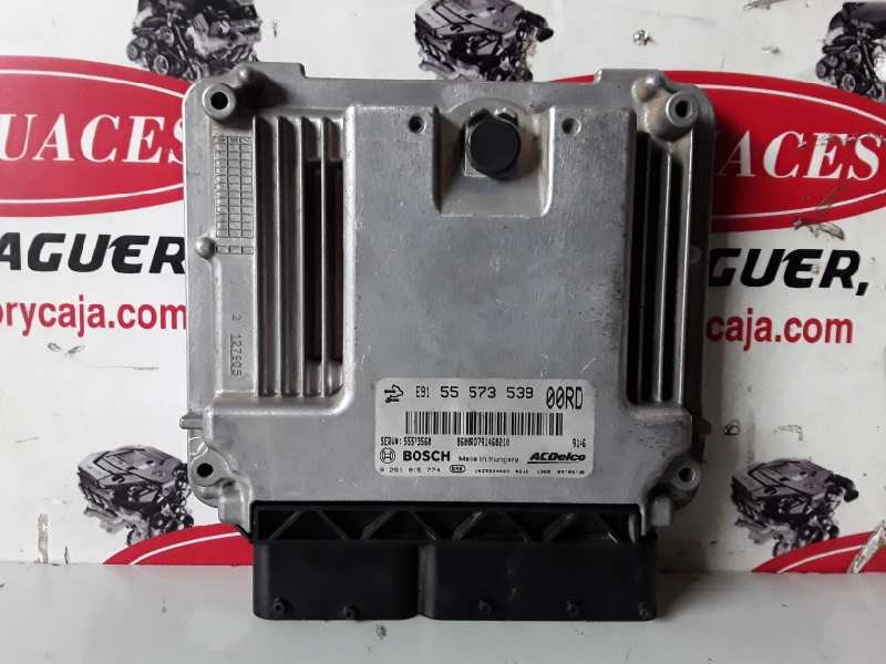 Recambio de centralita motor uce para opel insignia berlina a20dtj referencia OEM IAM 55573539 / 0281015774 / 55573580 / E91  