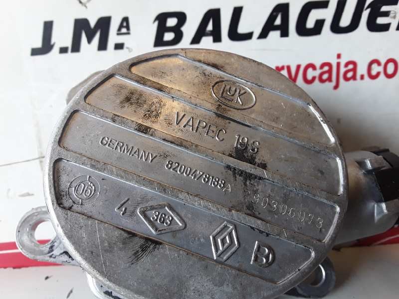 Recambio de depresor freno / bomba vacio para renault trafic ii furgón referencia OEM IAM 8200478188A / VAPEC 19S  