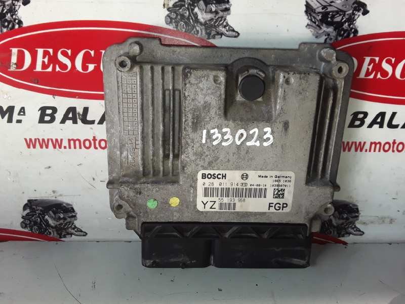 Recambio de centralita motor uce para opel vectra c berlina referencia OEM IAM 0281011914 / 55193968  