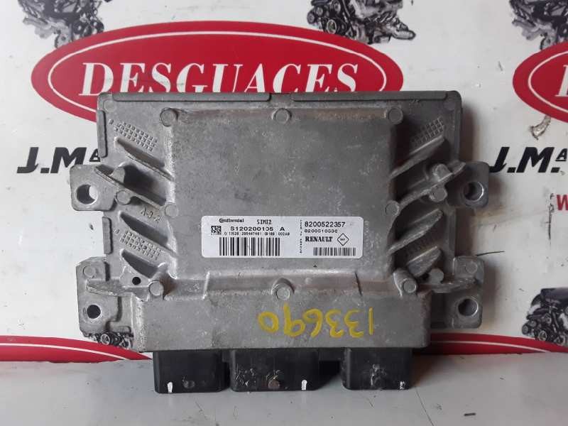Recambio de centralita motor uce para renault clio iii d4f740 referencia OEM IAM 8200522357 / 8200510536 / S120200105A / SIM32  