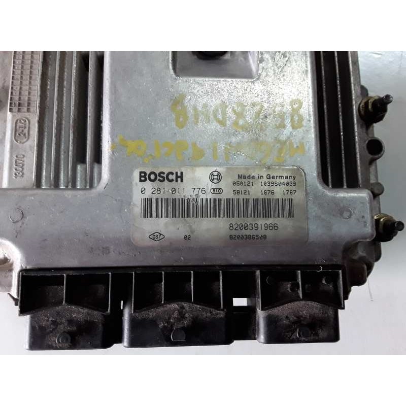 Recambio de centralita motor uce para renault megane ii coupe/cabrio f9q800 referencia OEM IAM 0281011776 / 8200391966 / 8200386