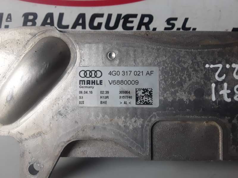 Recambio de enfriador aceite motor para audi a7 sportback (4gf) czv referencia OEM IAM 4G0317021AF / V6880009  
