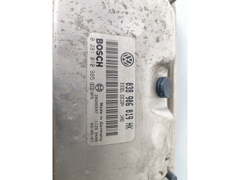 Recambio de centralita motor uce para seat leon (1m1) arl referencia OEM IAM 038906019HK / 0281010985  